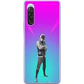Miniatyrbilde 1 av 3: Sony Xperia 10 V Gjennomsiktig deksel svart ridder fortnite