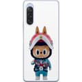 Pikkukuva 1 / 3: Sony Xperia 10 V Läpinäkyvä kuori How2work Labubu hirviöt x Ultraman Blue -hahmo