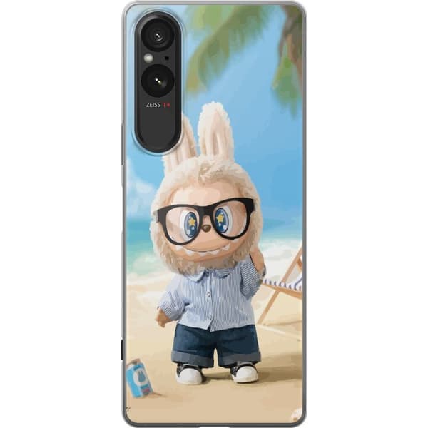 Sony Xperia 10 VI Gennemsigtig cover Labubu Mørke Drømme