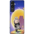 Miniatyrbillede 1 af 3: Sony Xperia 10 VI Gennemsigtig cover Labubu Neon Pop - Neonfarvet pop art monster