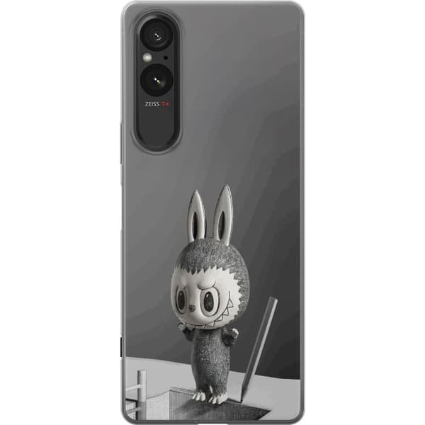 Sony Xperia 10 VI Läpinäkyvä kuori Pop Mart MEGA LABUBU LABUBU Sketch 1000%