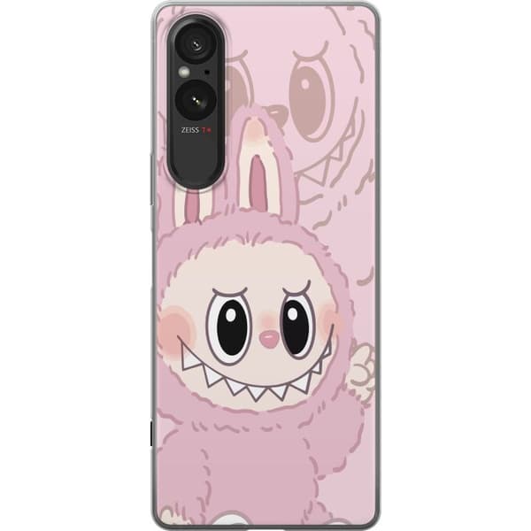 Sony Xperia 10 VI Gennemsigtig cover Labubu Floral Freak