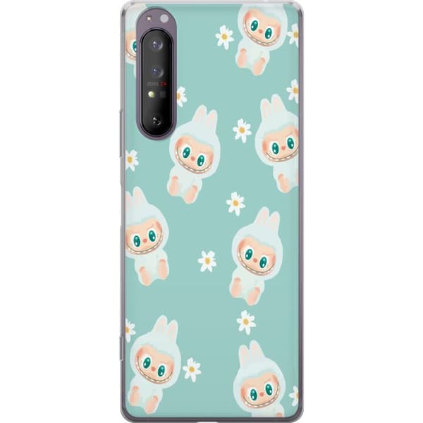 Sony Xperia 1 II Gjennomsiktig deksel Labubu Candy Vibes