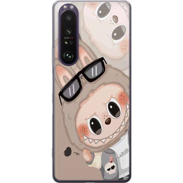 Sony Xperia 1 III Gjennomsiktig deksel Labubu Rainbow Chaos
