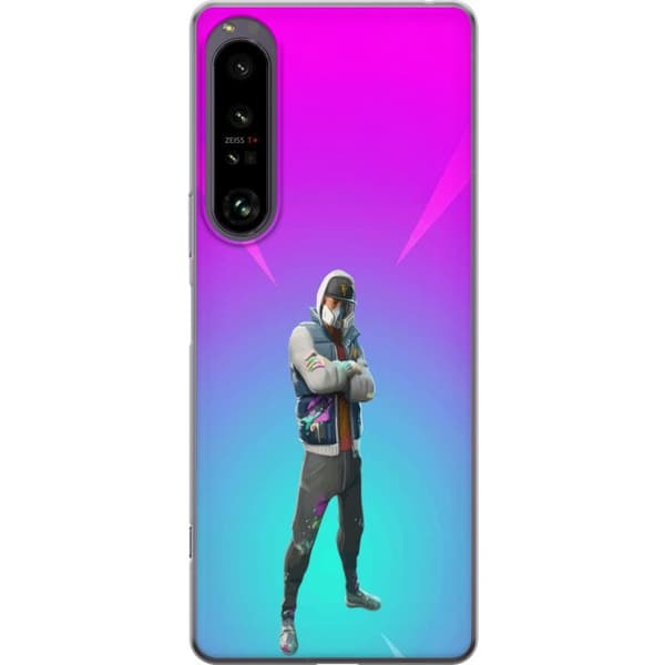 Sony Xperia 1 IV Genomskinligt Skal black knight fortnite