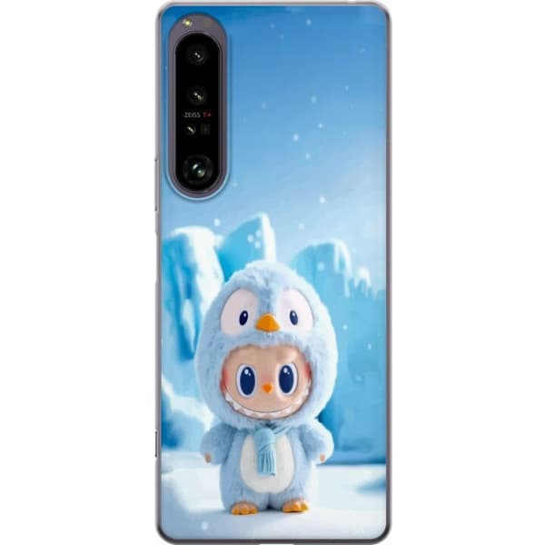 Sony Xperia 1 IV Gjennomsiktig deksel svart ridder fortnite