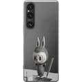 Pikkukuva 1 / 3: Sony Xperia 1 VI Läpinäkyvä kuori Pop Mart MEGA LABUBU LABUBU Sketch 1000%