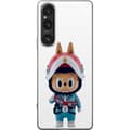 Miniatyrbillede 1 af 3: Sony Xperia 1 VI Gennemsigtig cover How2work Labubu Monstre x Ultraman Blue Figur