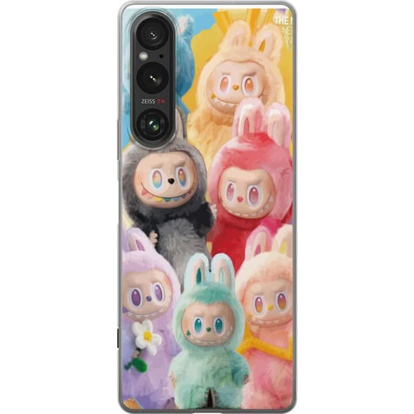 Sony Xperia 1 VI Gennemsigtig cover Labubu Skitse Stil