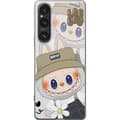 Pikkukuva 1 / 3: Sony Xperia 1 VI Läpinäkyvä kuori Labubu Minimal Mood - Yksinkertainen ja tyylikäs hirviösuunnittelu