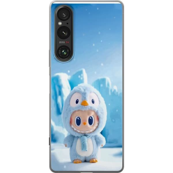 Sony Xperia 1 VI Gennemsigtig cover sort ridder fortnite