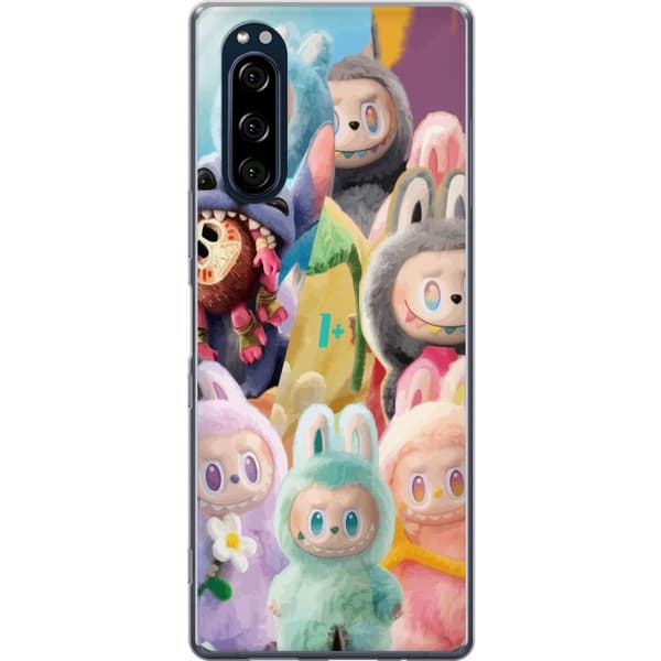 Sony Xperia 5 Genomskinligt Skal big into energy labubu