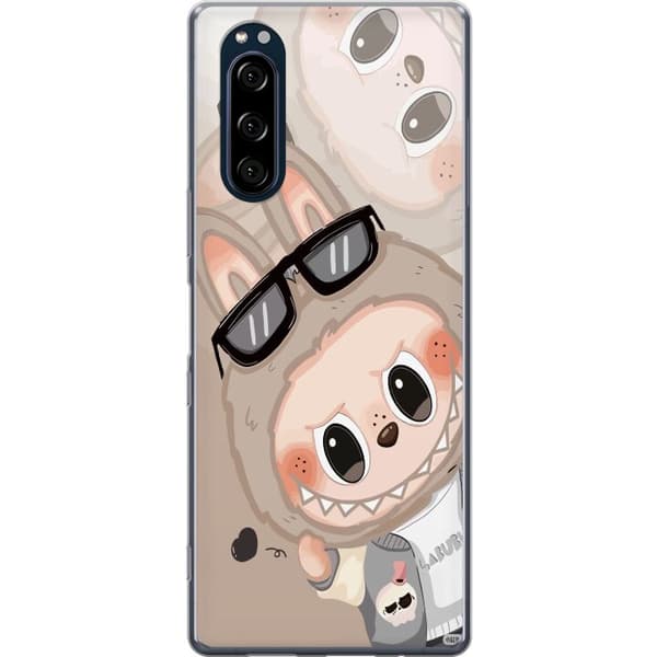 Sony Xperia 5 Gennemsigtig cover Labubu Rainbow Chaos