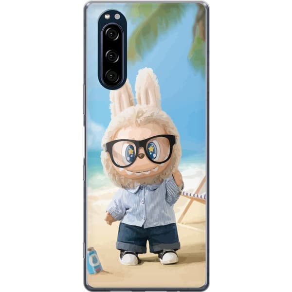 Sony Xperia 5 Genomskinligt Skal Labubu Dark Dreams – Mörk mystisk design