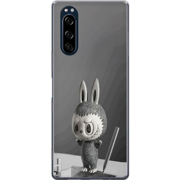 Sony Xperia 5 Gennemsigtig cover Pop Mart MEGA LABUBU LABUBU Sketch 1000%