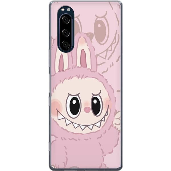 Sony Xperia 5 Gennemsigtig cover Labubu Floral Freak