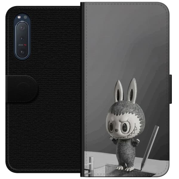Sony Xperia 5 II Plånboksfodral Pop Mart MEGA LABUBU LABUBU Sketch 1000%