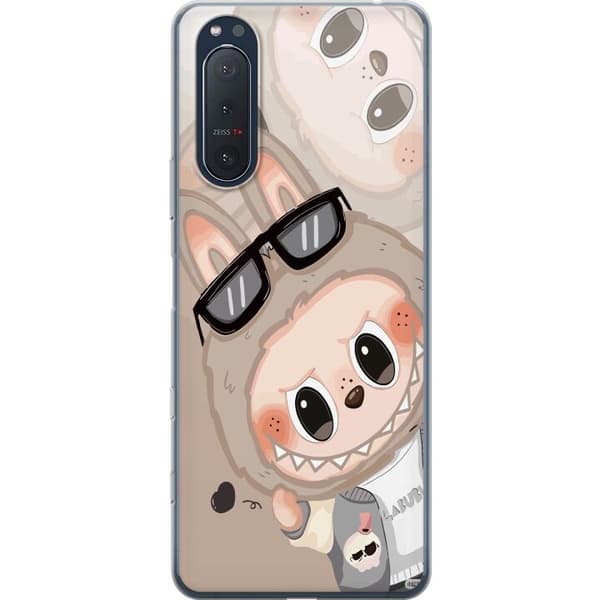 Sony Xperia 5 II Gennemsigtig cover Labubu Rainbow Chaos
