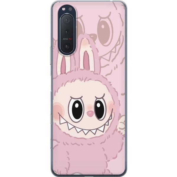 Sony Xperia 5 II Gennemsigtig cover Labubu Floral Freak