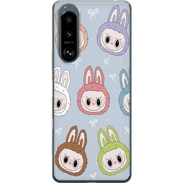 Sony Xperia 5 III Gjennomsiktig deksel Stjärnmönstrat med monsterlook