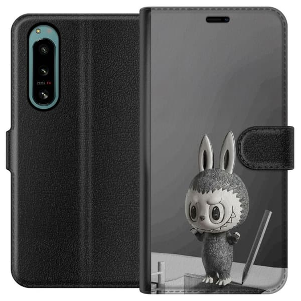 Sony Xperia 5 IV Lommeboketui Pop Mart MEGA LABUBU LABUBU Sketch 1000%