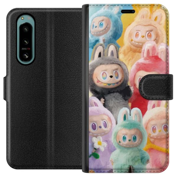 Sony Xperia 5 IV Tegnebogsetui Labubu Skitse Stil
