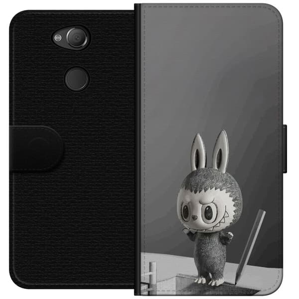 Sony Xperia XA2 Lommeboketui Pop Mart MEGA LABUBU LABUBU Sketch 1000%