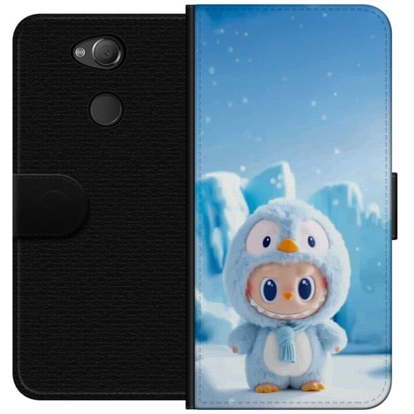 Sony Xperia XA2 Lommeboketui svart ridder fortnite