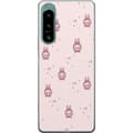 Miniatyrbillede 1 af 3: Sony Xperia 5 IV Gennemsigtig cover Labubu Neon Pop - Neonfarvet pop art monster