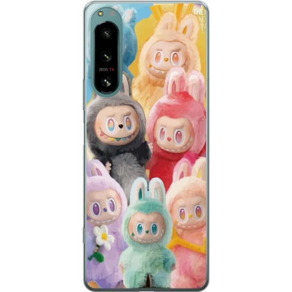 Sony Xperia 5 IV Läpinäkyvä kuori Labubu Luonnos Tyyli