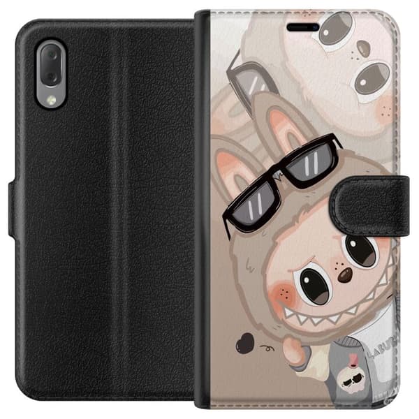 Sony Xperia L3 Lommeboketui Labubu Rainbow Chaos