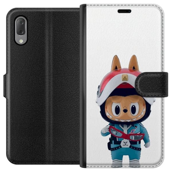 Sony Xperia L3 Lommeboketui How2work Labubu Monstrene x Ultraman Blue Figur