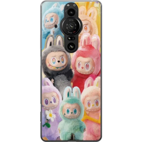Sony Xperia Pro-I Gennemsigtig cover Labubu Skitse Stil