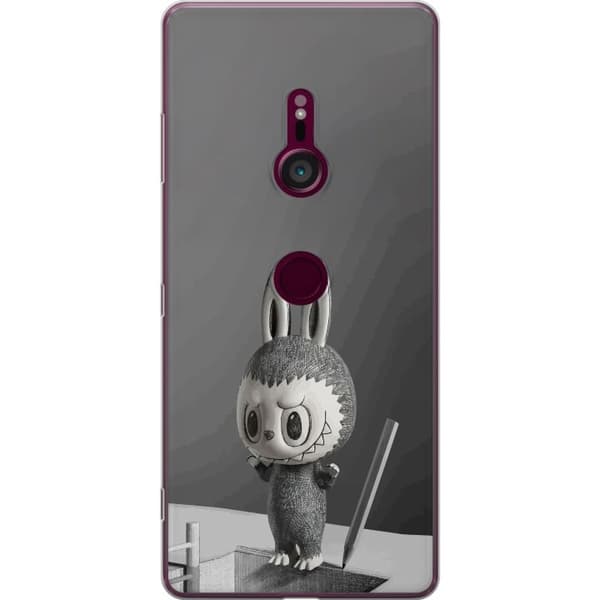 Sony Xperia XZ3 Gennemsigtig cover Pop Mart MEGA LABUBU LABUBU Sketch 1000%