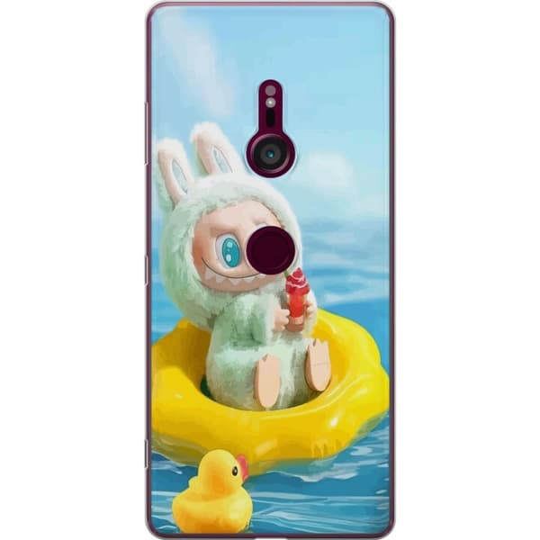 Sony Xperia XZ3 Gennemsigtig cover Labubu Stripe Attack - Striber møder monstre