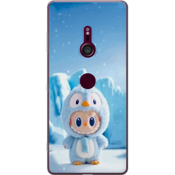 Sony Xperia XZ3 Gennemsigtig cover sort ridder fortnite