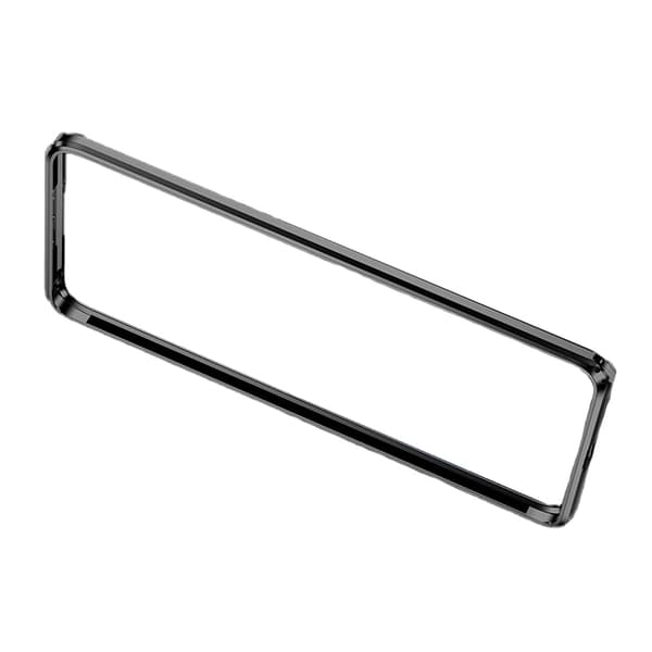 INF Støtfangerdeksel i aluminiumslegering for iPhone 15 Sort