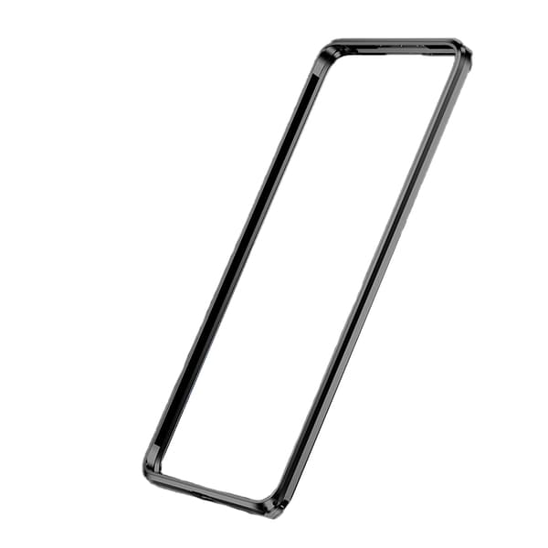 INF Støtfangerdeksel i aluminiumslegering for iPhone 15 Sort