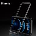 Miniatyrbillede 2 af 4: INF Aluminiumslegering Bumper Case til iPhone 15 Plus Sort