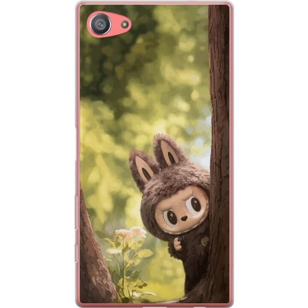 Sony Xperia Z5 Compact Läpinäkyvä kuori Labubu Graffiti Vibes – Katutaide hirviömuodossa
