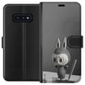 Miniatyrbillede 1 af 3: Samsung Galaxy S10e Tegnebogsetui Pop Mart MEGA LABUBU LABUBU Sketch 1000%