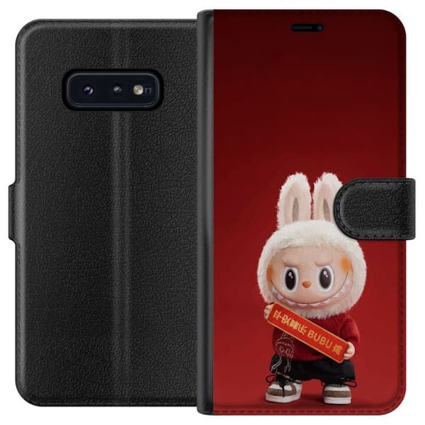 Samsung Galaxy S10e Lompakkokotelo Pop Mart The Monsters Labubu Onnea Vinyl Nukke