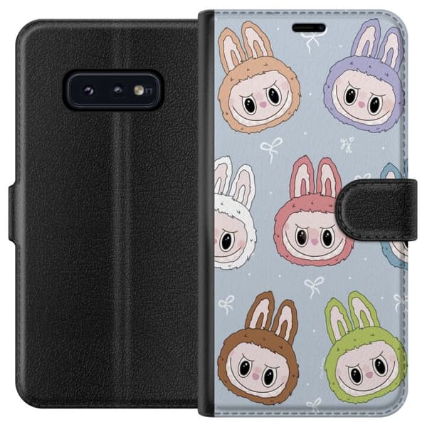 Samsung Galaxy S10e Tegnebogsetui Labubu Star mønster