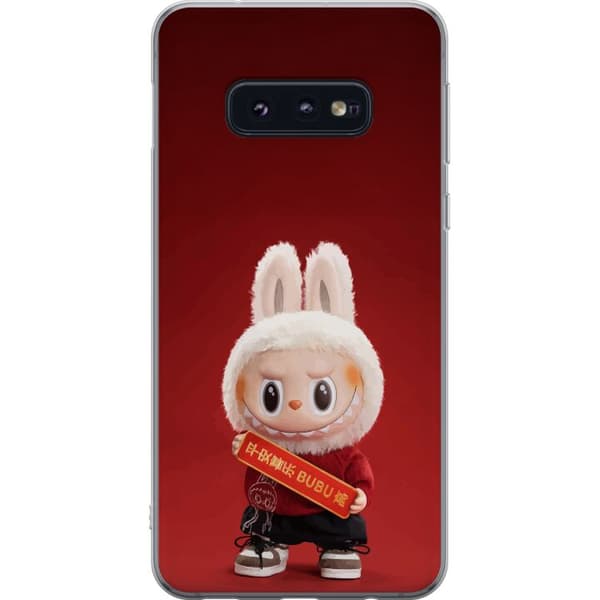 Samsung Galaxy S10e Läpinäkyvä kuori Pop Mart The Monsters Labubu Onnea Vinyl Nukke