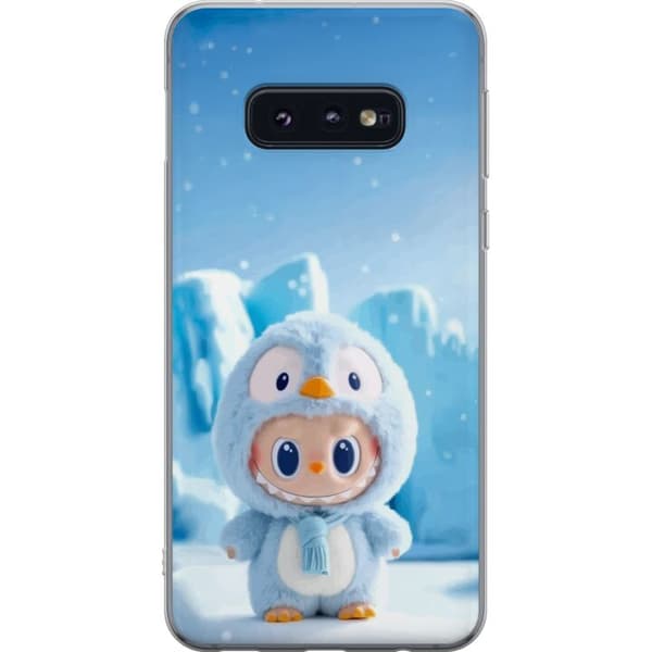 Samsung Galaxy S10e Gennemsigtig cover sort ridder fortnite