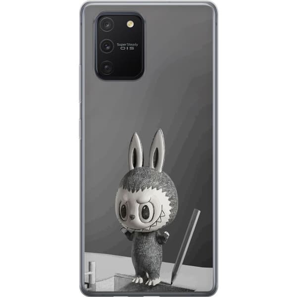 Samsung Galaxy S10 Lite Genomskinligt Skal Pop Mart MEGA LABUBU LABUBU Sketch 1000%