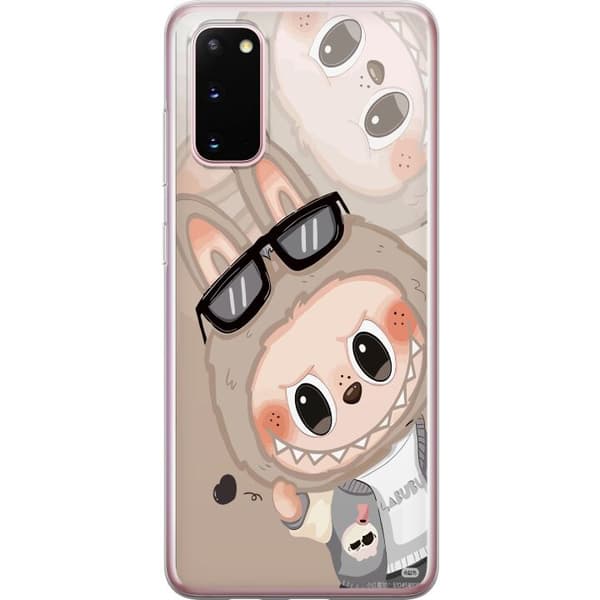 Samsung Galaxy S20 Gennemsigtig cover Labubu Rainbow Chaos
