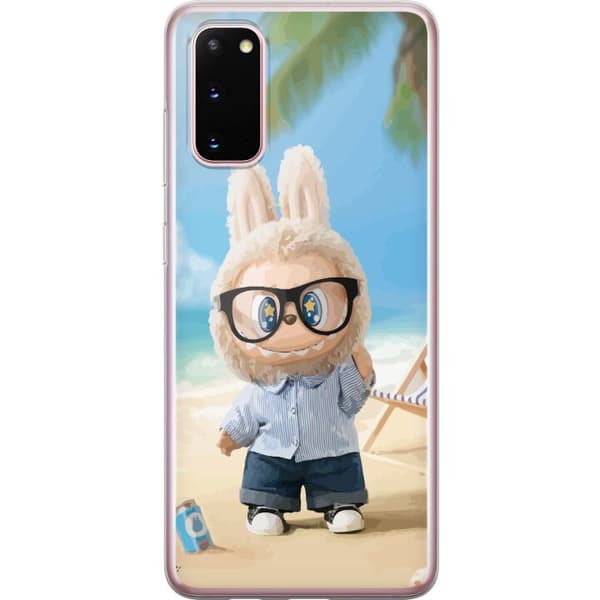 Samsung Galaxy S20 Läpinäkyvä kuori Labubu Tummat Unelmat