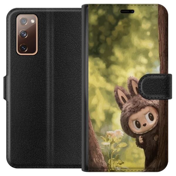 Samsung Galaxy S20 FE Plånboksfodral Labubu Graffiti Vibes – Gatukonst i monsterform