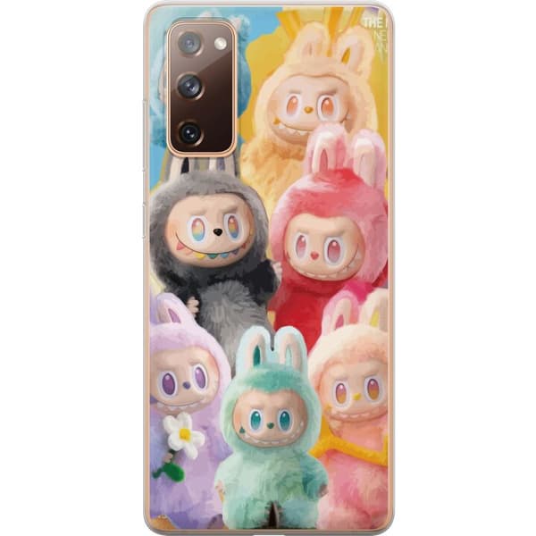 Samsung Galaxy S20 FE Läpinäkyvä kuori Labubu Luonnos Tyyli